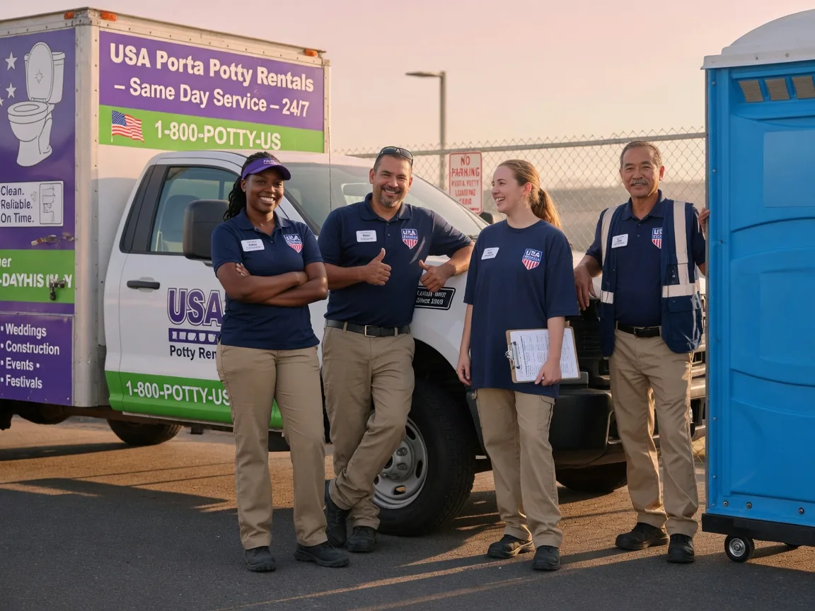 Porta Potty Rental company in Dana Point, CA
